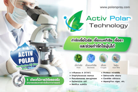 สเปรย์ปรับอากาศโพลาร์ สเปรย์ กลิ่นยูคาลิปตัส ขนาด 280 มล. _7